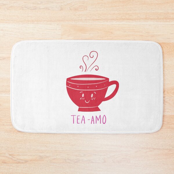 Item preview, Tea Amo  - Witty Valentines Love Puns designed and sold by ItsNikkiArts.