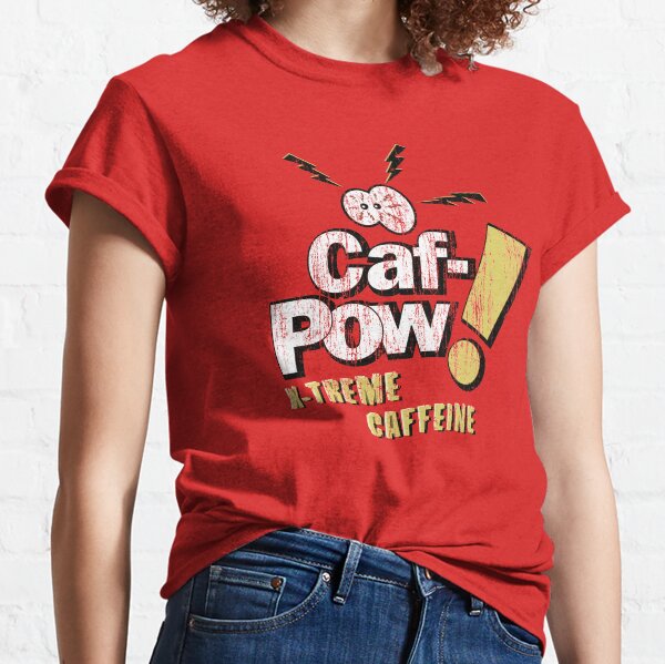 Caf-Pow - Variante extrema angustiada dos Camiseta clásica
