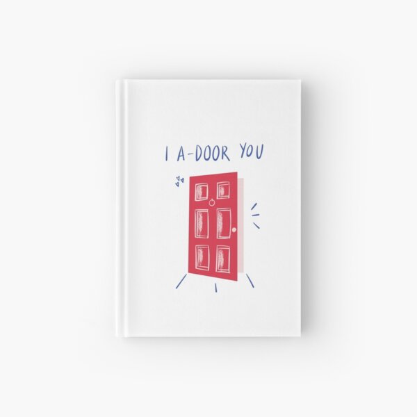 Item preview, I A-Door You - Witty Valentines Love Puns designed and sold by ItsNikkiArts.