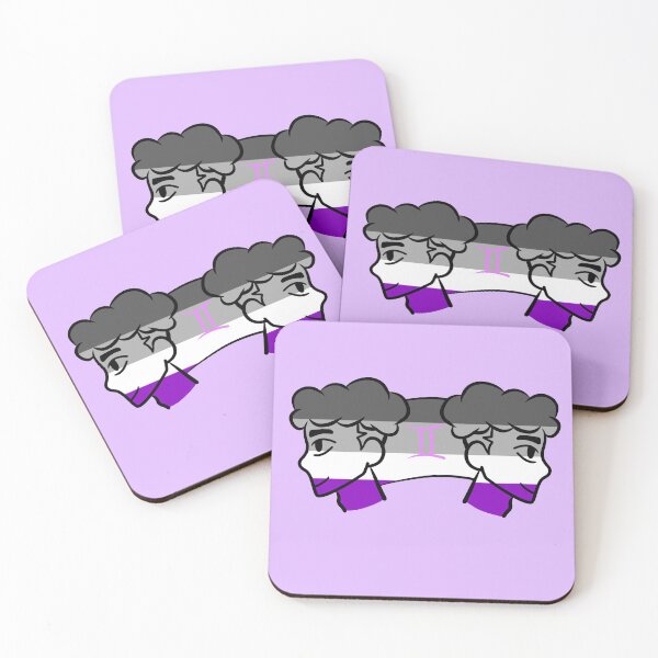 Item preview, Gemini Asexual Pride (Version 6) designed and sold by TomeOfCartoons.