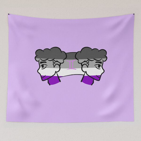 Item preview, Gemini Asexual Pride (Version 6) designed and sold by TomeOfCartoons.