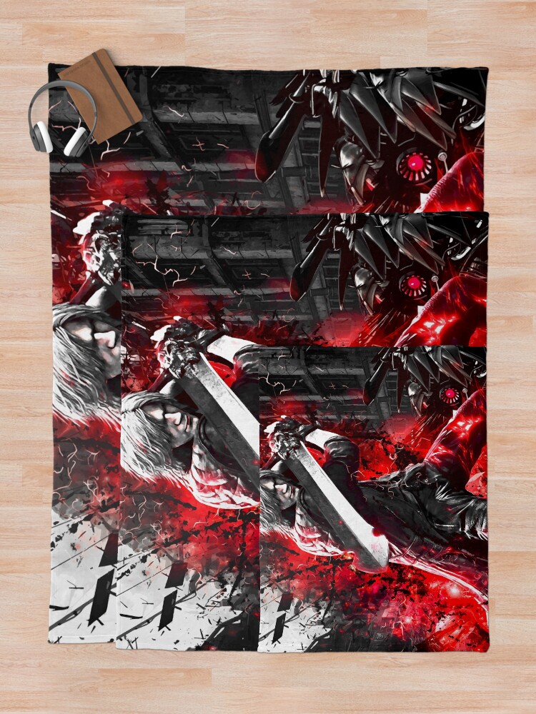 Devil May Cry - Dante and Vergil Fleece Blanket by Azrael Art - Pixels