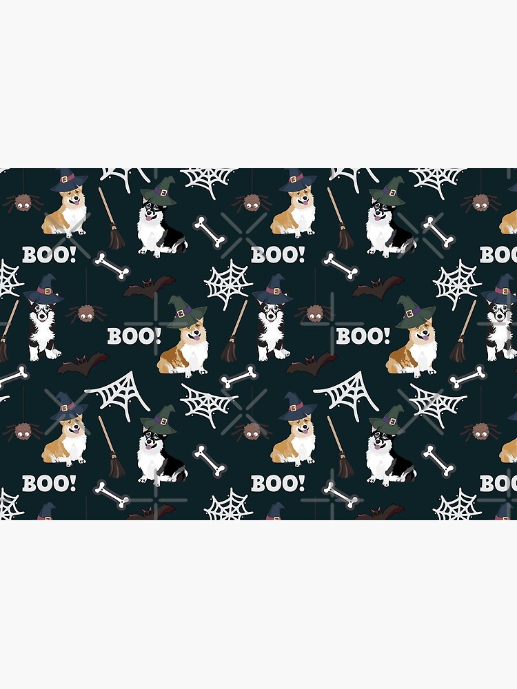 Corgis Celebrate Halloween - BOOOOO by Corgiworld