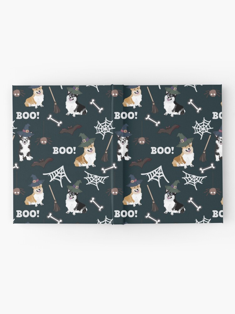 Alternate view of Corgis Celebrate Halloween - BOOOOO Hardcover Journal