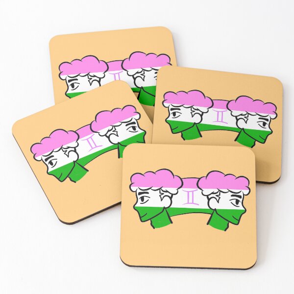 Item preview, Gemini Gender-Queer Pride (Version 6) designed and sold by TomeOfCartoons.