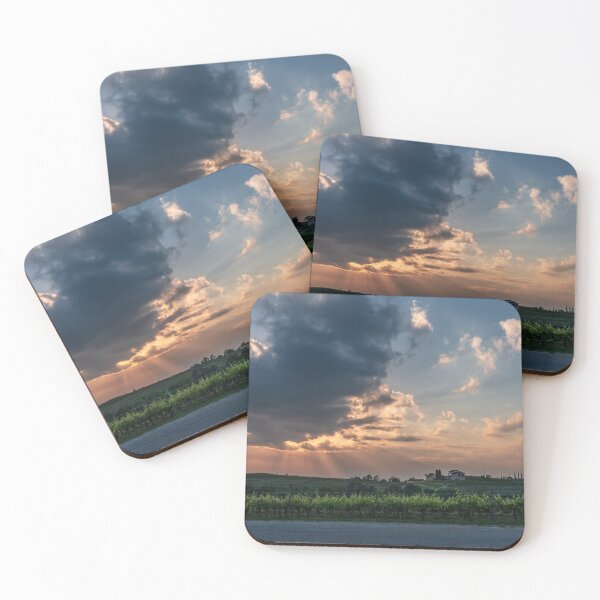 Item preview, Spring stormy sunset in the vineyards of Collio Friulano, Friuli-Venezia Giulia, Italy designed and sold by zakaz86.