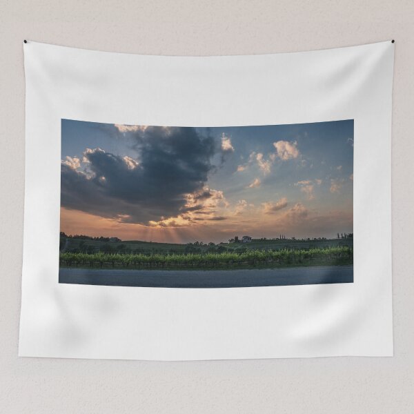 Item preview, Spring stormy sunset in the vineyards of Collio Friulano, Friuli-Venezia Giulia, Italy designed and sold by zakaz86.