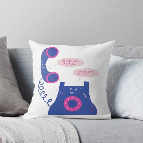 Item preview, No, You Hang Up First - Witty Valentines Love Puns designed and sold by ItsNikkiArts.