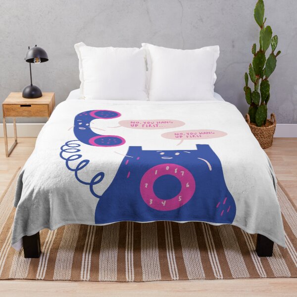 Item preview, No, You Hang Up First - Witty Valentines Love Puns designed and sold by ItsNikkiArts.