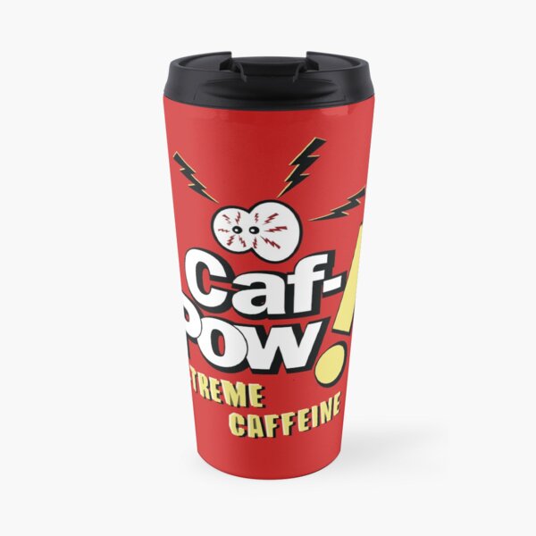 Caf-Pow - X-Treme Caffeine Variant Travel Mug