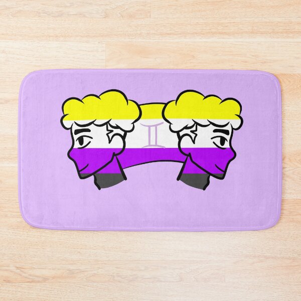 Item preview, Gemini Non-Binary Pride (Version 6) designed and sold by TomeOfCartoons.