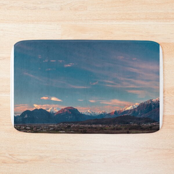 Item preview, Winter colorful sunset in the countryside of Friuli-Venezia Giulia, Italy designed and sold by zakaz86.