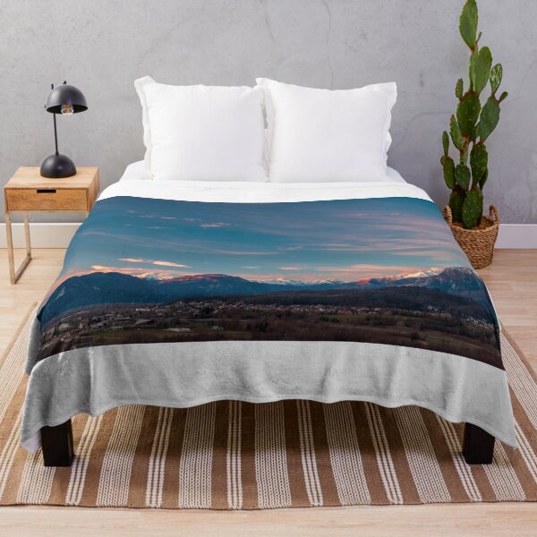 Item preview, Winter colorful sunset in the countryside of Friuli-Venezia Giulia, Italy designed and sold by zakaz86.