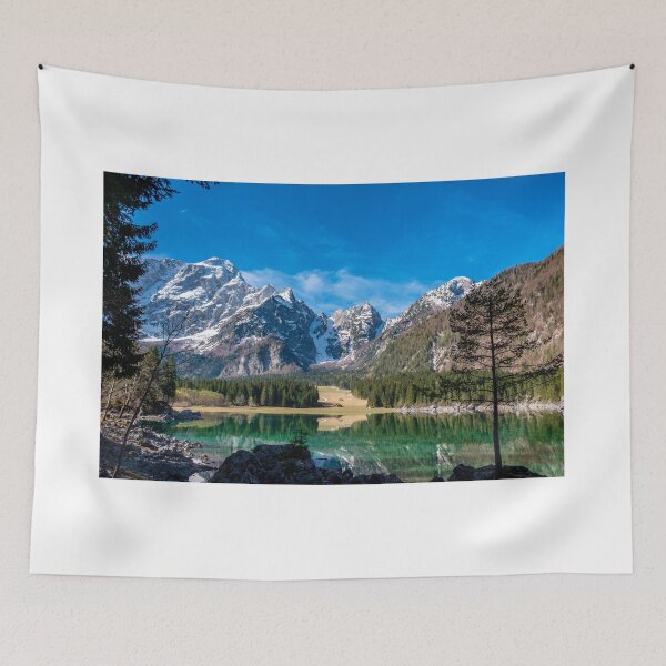 Item preview, Spring morning at the alpine lake designed and sold by zakaz86.