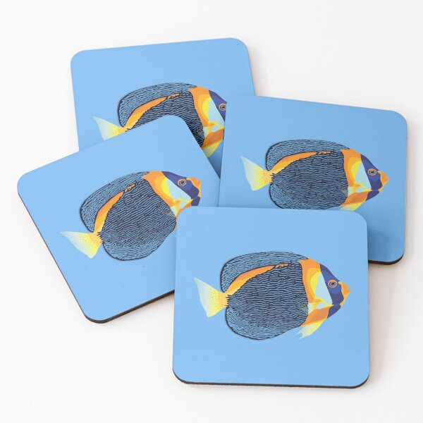 Item preview, Scribbled Angelfish designed and sold by MickeyEdwards.
