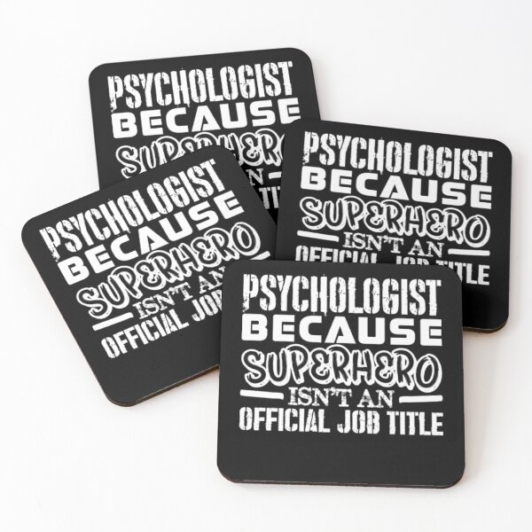 Item preview, Psychologist Because Superhero Official Job Title designed and sold by DaneRhodes1.