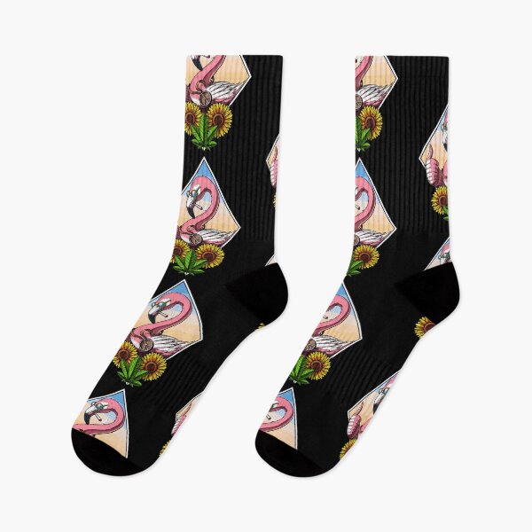 Item preview, Flamingo Weed Stoner designed and sold by underheaven.