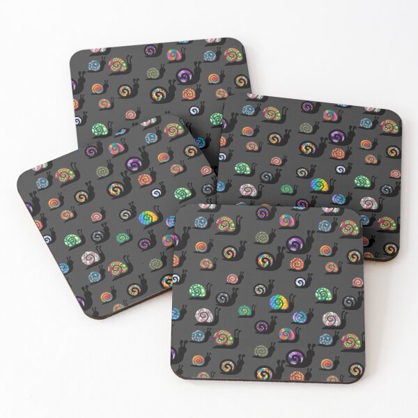 Item preview, Colourful snails designed and sold by WildGeometric.