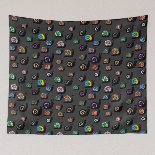 Item preview, Colourful snails designed and sold by WildGeometric.