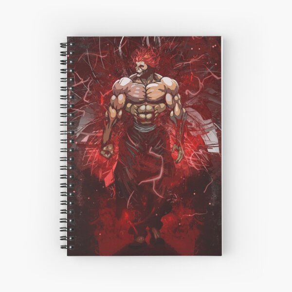 Baki The king Yujiro Hanma Spiral Notebook