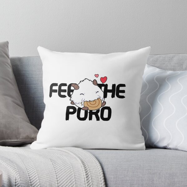 Füttere das Poro | League of Legends Dekokissen