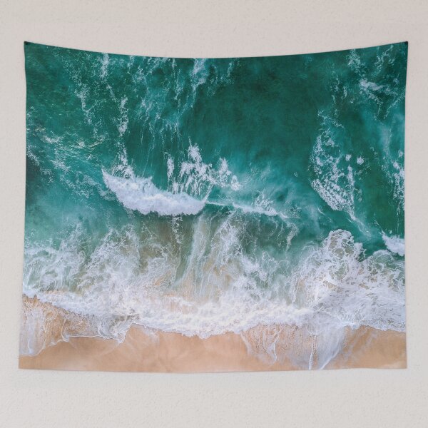 Item preview, Blue Ocean Waves Australia designed and sold by presenthome.