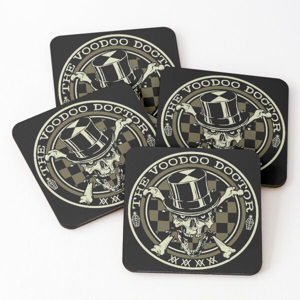 Item preview, The Voodoo Doctor Skull, Crossbones and top hat logo designed and sold by albertsiladji.