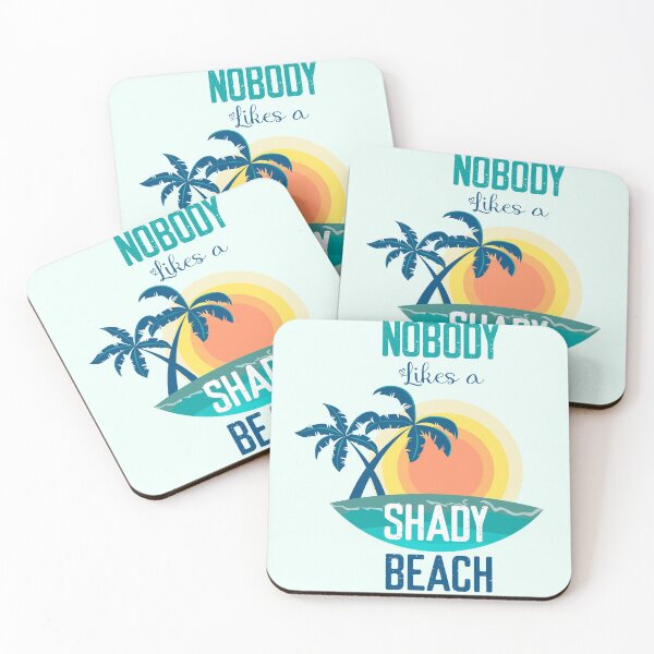 Item preview, Nobody Likes Shady Beach- Summer Vibes - Beach Vibes designed and sold by aminosile.