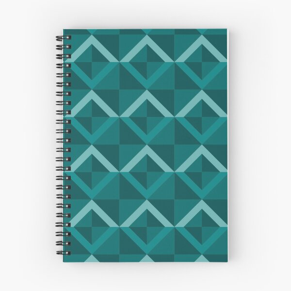 Item preview, Feel Teal Checkered Triangle Diamond Pattern designed and sold by weirdAffect.