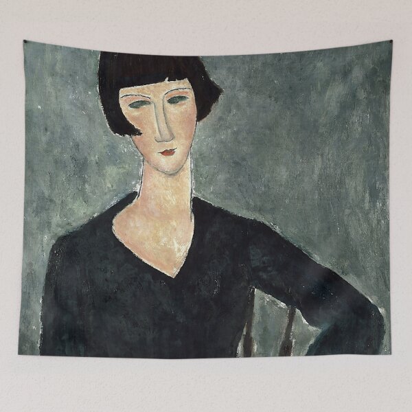 Item preview, Amedeo Modigliani "The Black Dress" designed and sold by Alexandra Dahl.