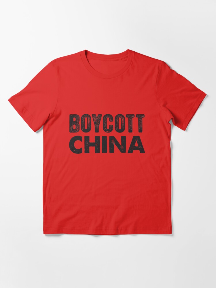 boycott china shirt