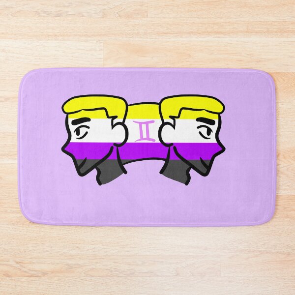 Item preview, Gemini Non-Binary Pride (Version 7) designed and sold by TomeOfCartoons.