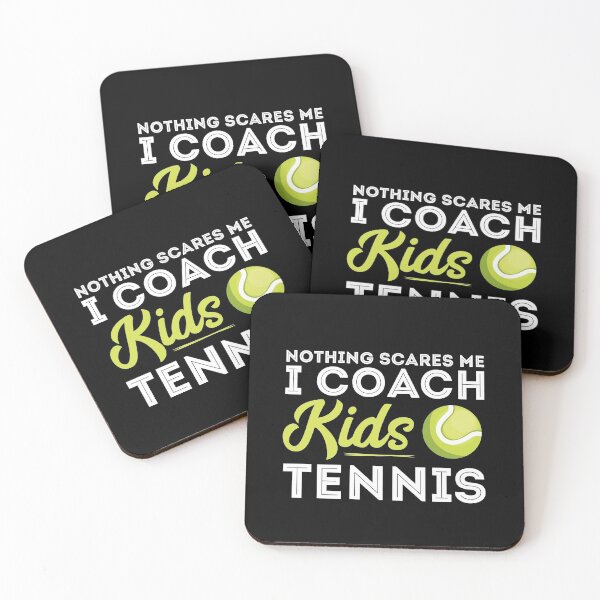 Item preview, Nothing scares me i coach kids tennis designed and sold by Urosek.