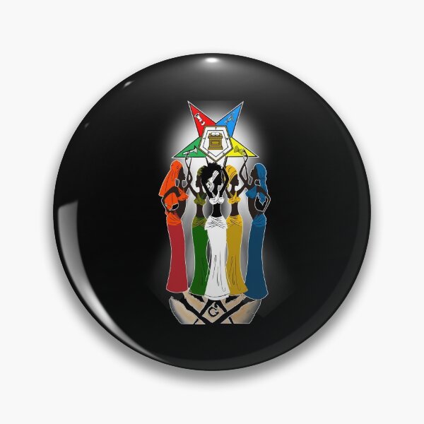 Item preview, OES Order Of The Eastern Star Logo Sistars By Heart Freemason designed and sold by TopTeeShop.
