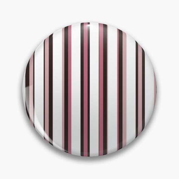 Item preview, THIN MID PINK STRIPES LIGHT PINK STRIPES AND BLACK STRIPES AND WHITE  STRIPES PATTERN BY OZCUSHIONSTOO designed and sold by ozcushionstoo.