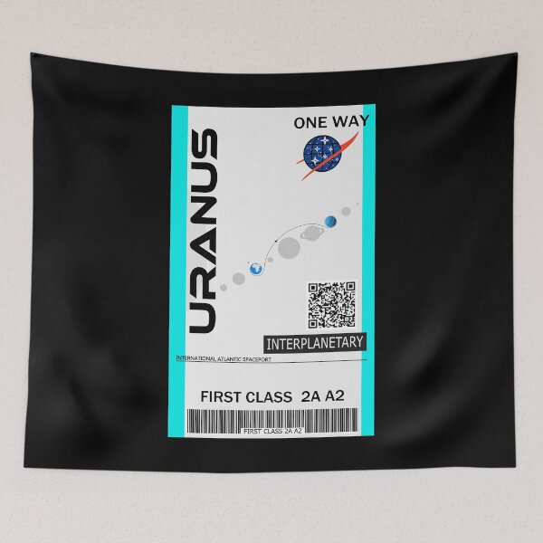 Item preview, Uranus space ticket designed and sold by jc007.