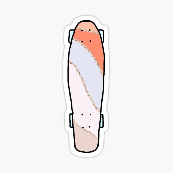 Vsco longboard Sticker