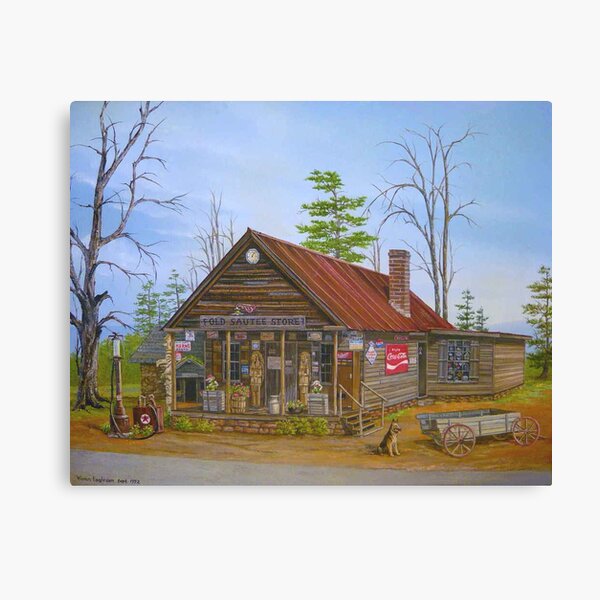 Old Sautee Store, Georgia Canvas Print