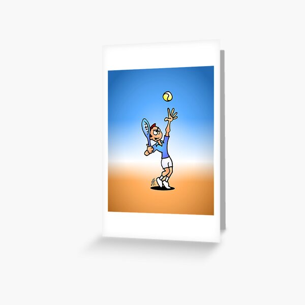 Tennis Greeting Card