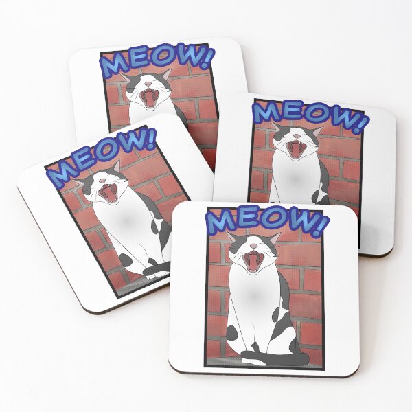 Item preview, Comic Book Style Cat in Front of Brick Wall designed and sold by shane22.