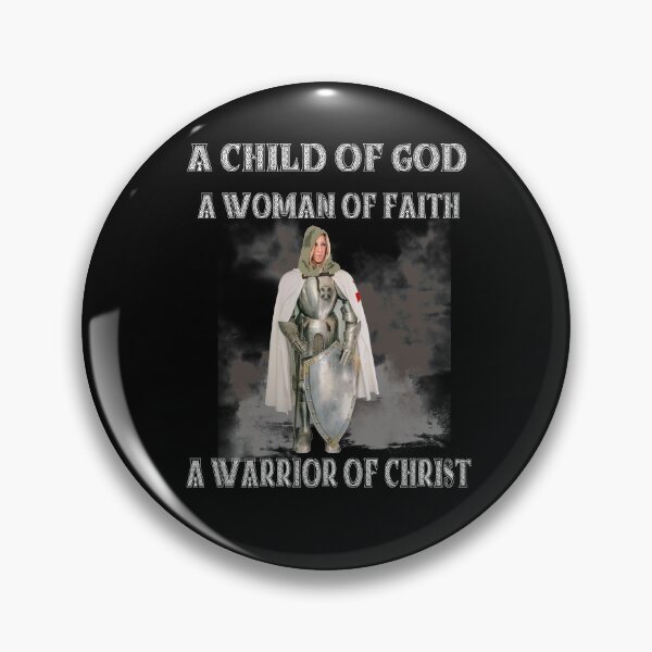 Item preview, Templar Knight Cross Seal Woman Of Faith Medieval Warrior Sword  designed and sold by TopTeeShop.