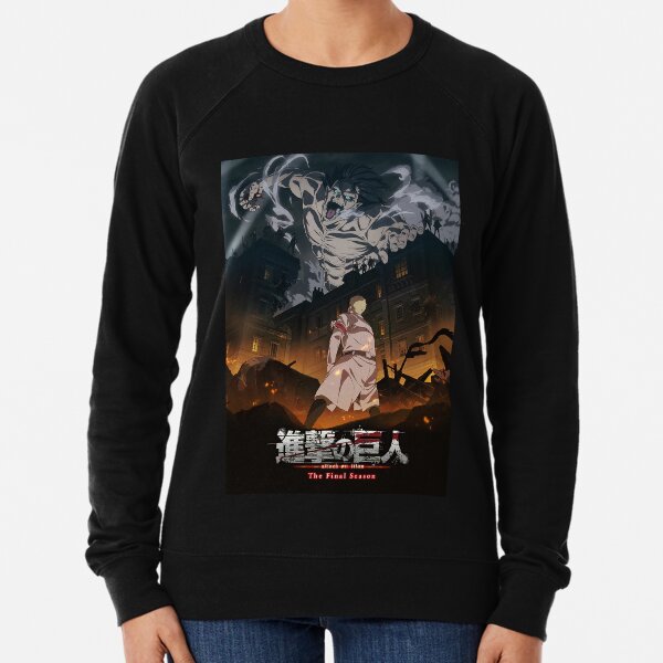 Shingeki Final Season Lightweight Sweatshirt