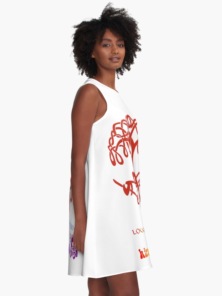 Alternate view of Celtic Tree of Life A-Line Dress