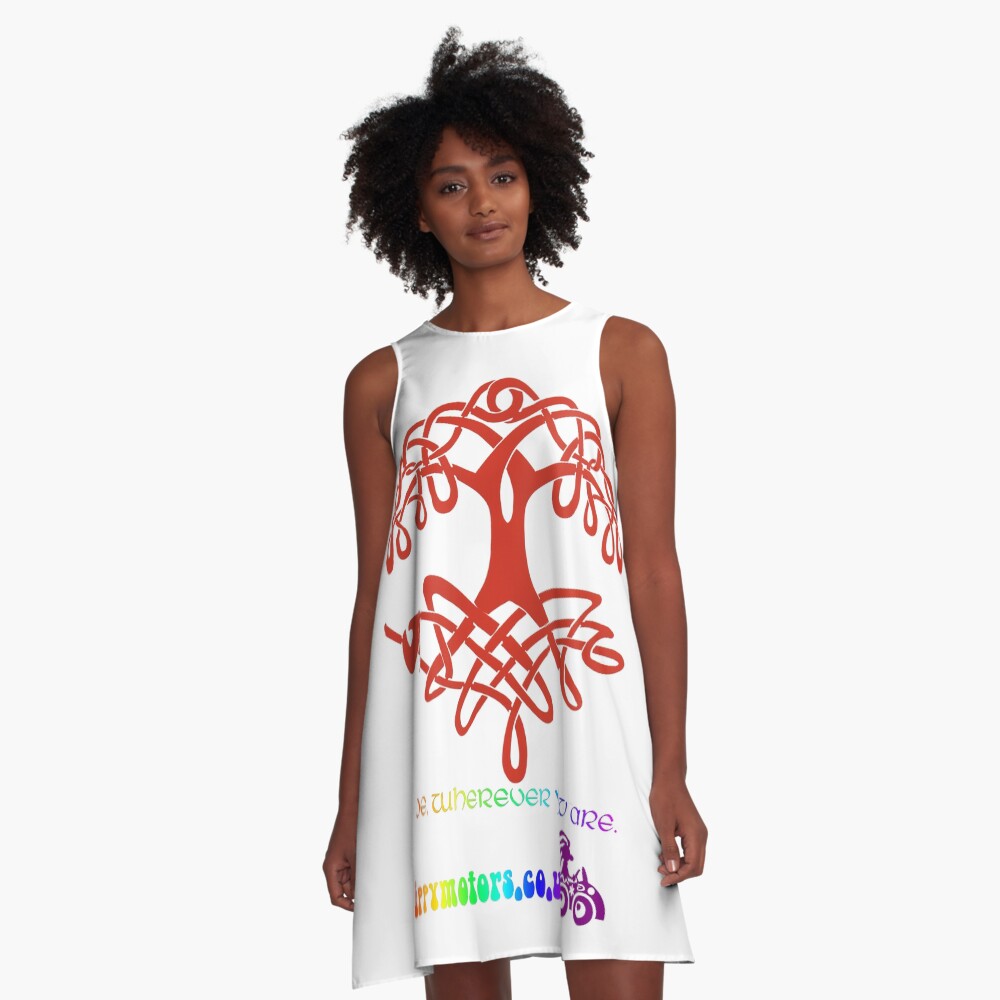 Celtic Tree of Life A-Line Dress