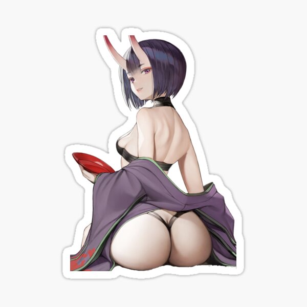 Hot Demon Anime Girl Sticker