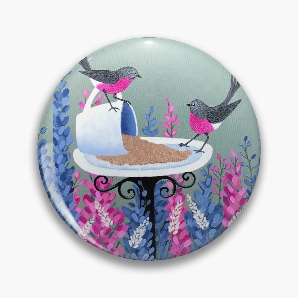 Item preview, Rose Robins In My Garden designed and sold by Lisafrancesjudd.