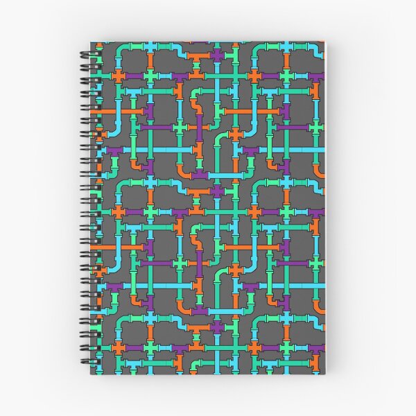 Aperçu de l'œuvre Colourful Pipe Pattern créée et vendue par WildGeometric.