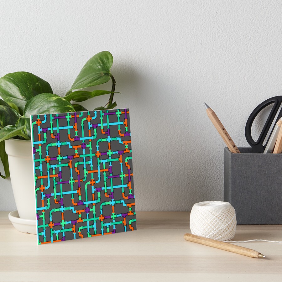 Item preview, Art Board Print designed and sold by WildGeometric.