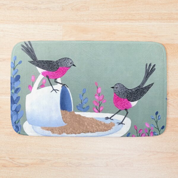 Item preview, Rose Robins In My Garden designed and sold by Lisafrancesjudd.