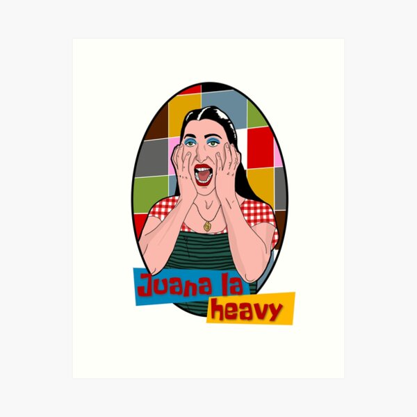 Juana la Heavy Lámina artística